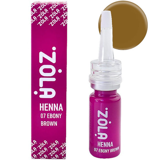 Henna Augenbrauen Zola 10 Gelb (gelb) Abdeckstift, 10g