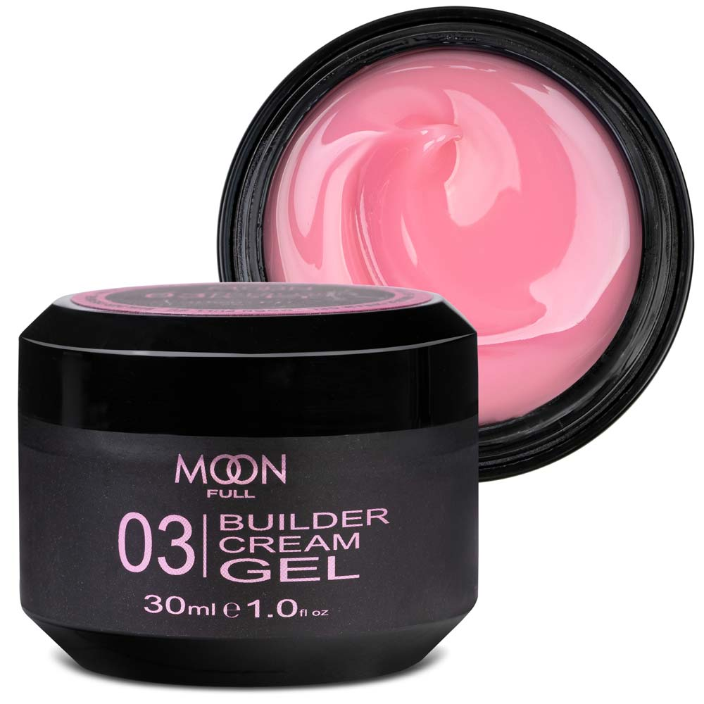 Żel budujący do paznokci Moon Full Builder Cream Gel nr 03, 30 ml