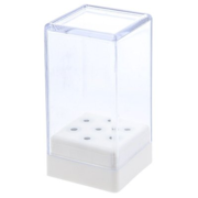 Square box for 7 cutters, white
