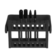 Double-sided support for 16 cutters, black