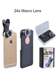 APEXEL 2in1 12/24X phone macro lens (APL-24XMH)