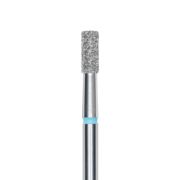 Frez diamentowy Staleks Cylinder zaokrąglony 2.5*6 mm, niebieski