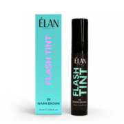 Okluzyjny system koloryzacji brwi i rzęs Elan Flash Tint nr 09 Warm brown, 10 ml