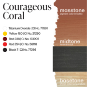 Пігмент Perma Blend Luxe Courageous Coral для перманентного макіяжу ареол, 15 мл