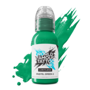 Tattoo ink World Famous Pastel Green No. 2, 30 ml