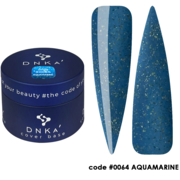 DNKa Cover bazė Nr. 0064 Aquamarine spalvota bazė, 30 ml