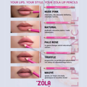 Kredka do ust Zola nr 01 Nude Pink