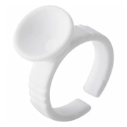 Glue ring small (100 pcs.), white