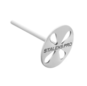 Pedicure disc Staleks PRO PODODISC L 25 mm elongated with exchangeable pads 180 grit (5 pcs.)