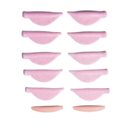 Silicone roller set Zola Pinky Shiny Pads (XS, S, M, L, XL)