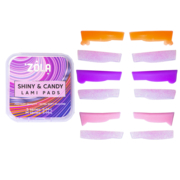 Silikoninių volelių rinkinys Zola Shiny &amp; Candy Lami Pads (S serija -S, M, L, M serija -S, M, L)