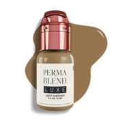 Пигмент Perma Blend Luxe Light Chestnut для перманентного макияжа бровей, 15 мл