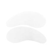 Reusable silicone eye pads for eyelash lift (1 pair), white