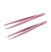 Nikk Mole eyebrow tweezers set (2 pcs), pink