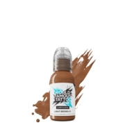 Farba do tatuażu World Famous Light Brown nr 1, 30 ml