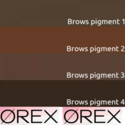 Пігмент Orex Brows №4 для перманентного макіяжу, 10 мл