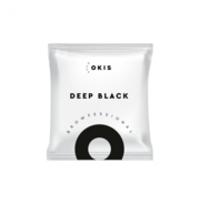Фарба для брів Okis Brow Deep Black з екстрактом хни, без окисника, 5мл