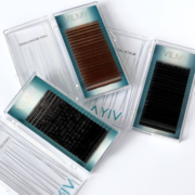 Vilmy Viya black eyelashes 20 strips Mix C, 0.10, 6-10 mm