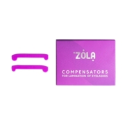 Компенсатори для ламінування вій Zola 1 пара, фіолетові