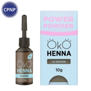 Хна для брів ОКО Power Powder №02 10г, brown
