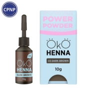 Хна для брів ОКО Power Powder №03 10г, dark brown