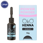 Henna for eyebrows ОКО Power Powder No 04 10 g, black