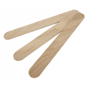 Depilation spatulas wooden 15*1.7 cm, 100 pcs. op.