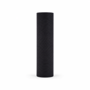 Tablecloth laminated in a roll PANW 33*50 cm (40 pcs per roll), blac