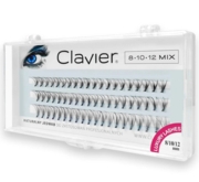 Ресницы Clavier Classic Mix C, 8-10-12 мм