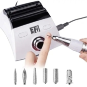 Clavier manicure milling machine ZS-710 65W 35000 rpm, black and white