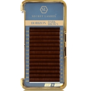 Вії Secret Lashes Horizon Dark Brown C, 0.07, 11 мм