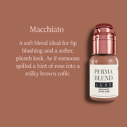 Пигмент Perma Blend Luxe Macchiato для перманентного макияжа губ, 15 мл