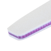 Пилочка для нігтів дуга Best Quality CU-05 фіолетова середина, 100/180 гріт