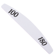 Пилочка для ногтей дуга Best Quality CU-05 фиолетовая середина, 100/180 грит