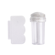 Silicone stamping stick for French french stamps, diameter 2.3 cm, transparent