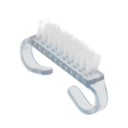 Manicure and dust brush small, transparent