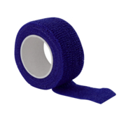 Cohesive self-adhesive elastic bandage 2.5 cm*4.5 m, navy blue 