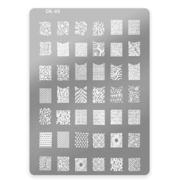 Stamping tray with designs CK-03