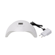Лампа для манікюра LED UV 54W X3 з блоком живлення і кабелем USB, біла