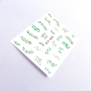 Water nail stickers STZ-825, leaves