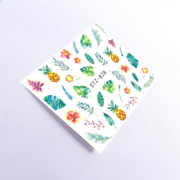 Water nail stickers STZ-828, plants fruit 