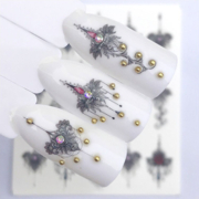 Water nail stickers YZW-3081, ornament designs