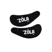 Zola silicone eye patches (1 pair), black
