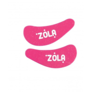 Płatki pod oczy silikonowe Zola (1 para),  malinowе