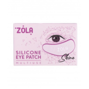 Płatki pod oczy silikonowe Zola (1 para),  różowe