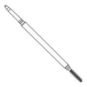 Олівець автоматичний для брів з щіточкою RefectoCil Full Brow Liner 01, світло-коричневий