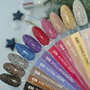 Yoshi Twinkle Star Hybrid Varnish No. 522, 6 ml