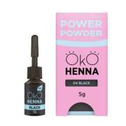 Henna for eyebrows ОКО Power Powder No 04 5 g, black