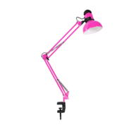 Лампа настольная для маникюра регулируемая AT-800B, розовая