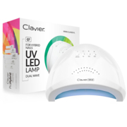 Лампа для манікюру Clavier з дзеркалом LED + UV-Q7 48W, біла
